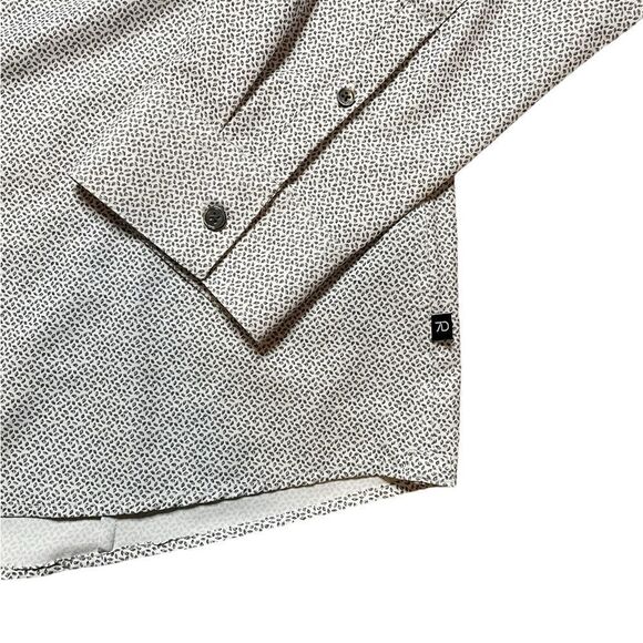 7 DAIMONDS 4 Way Stretch Morning After Button Down Shirt Size XL - Picture 7 of 9